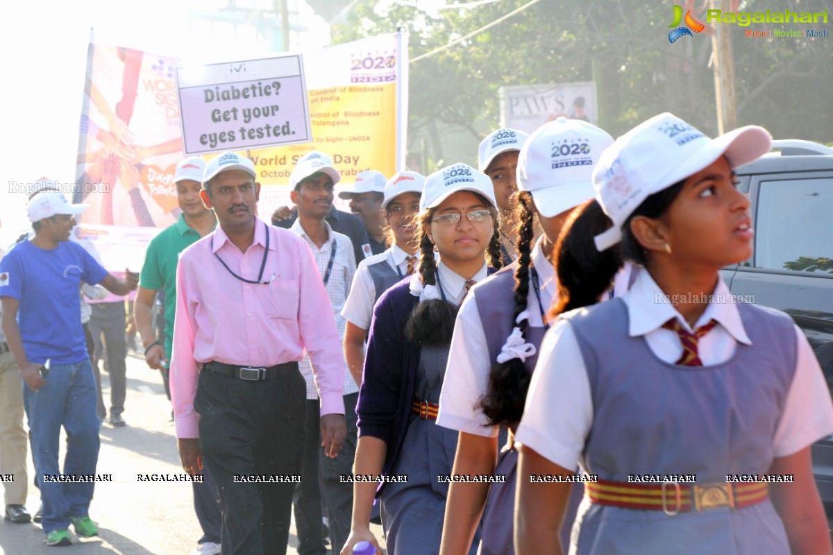 World Sight Day Walk at KBR Park, Hyderabad