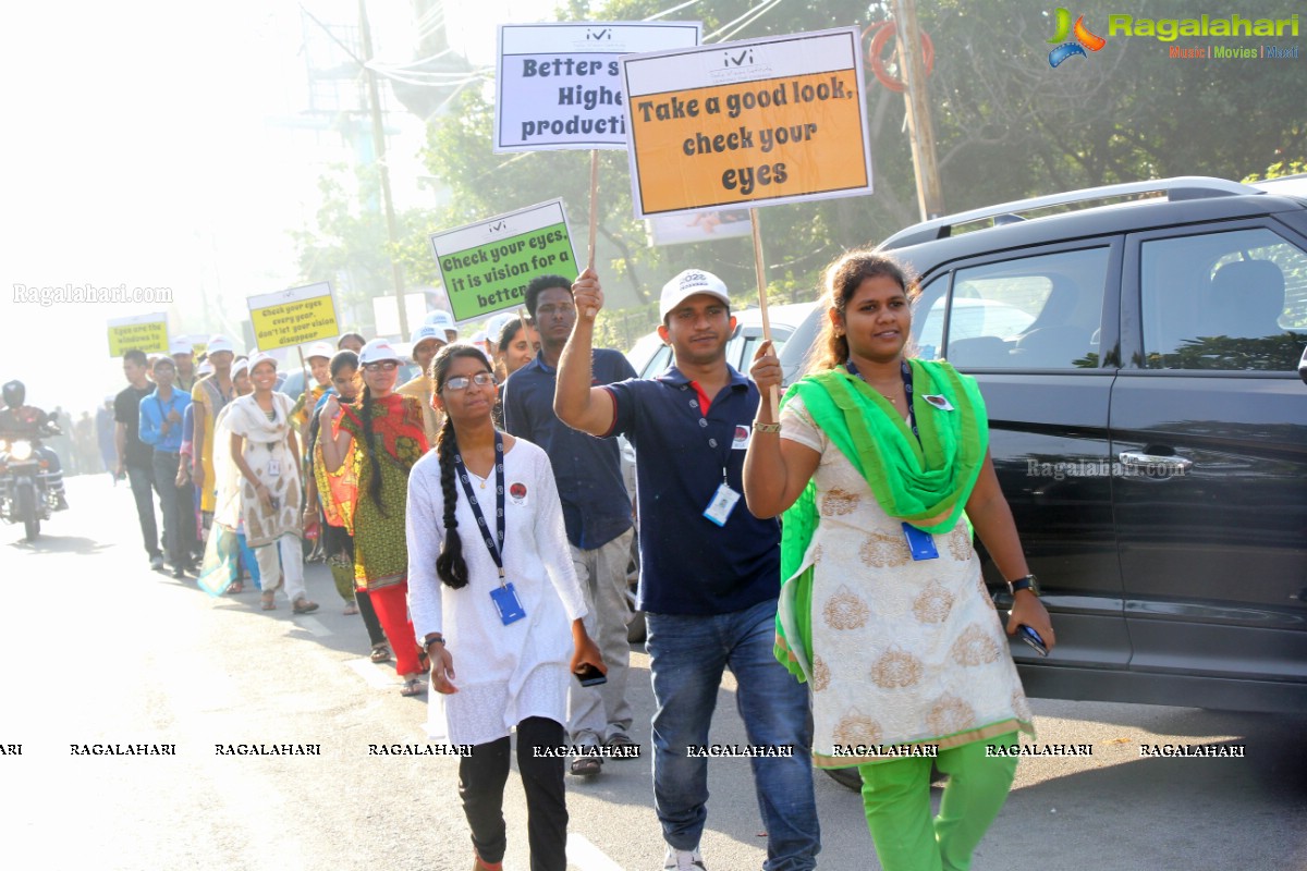 World Sight Day Walk at KBR Park, Hyderabad