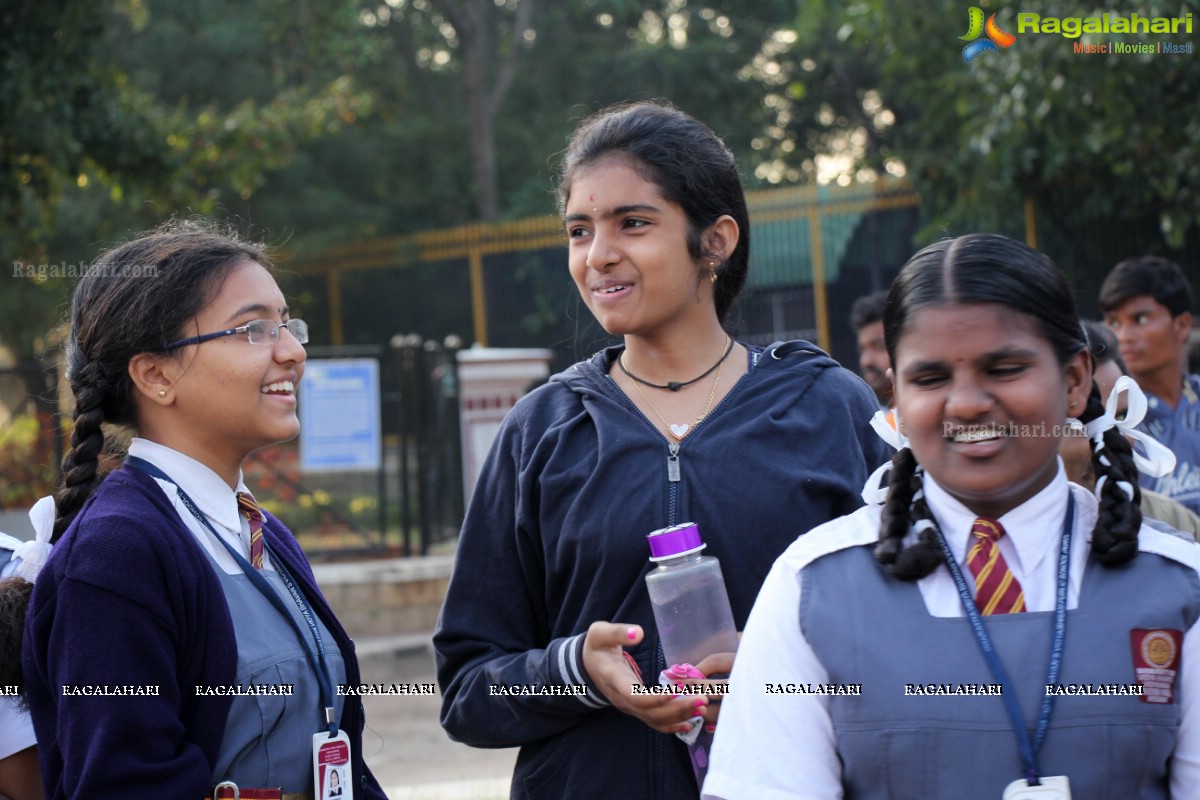 World Sight Day Walk at KBR Park, Hyderabad