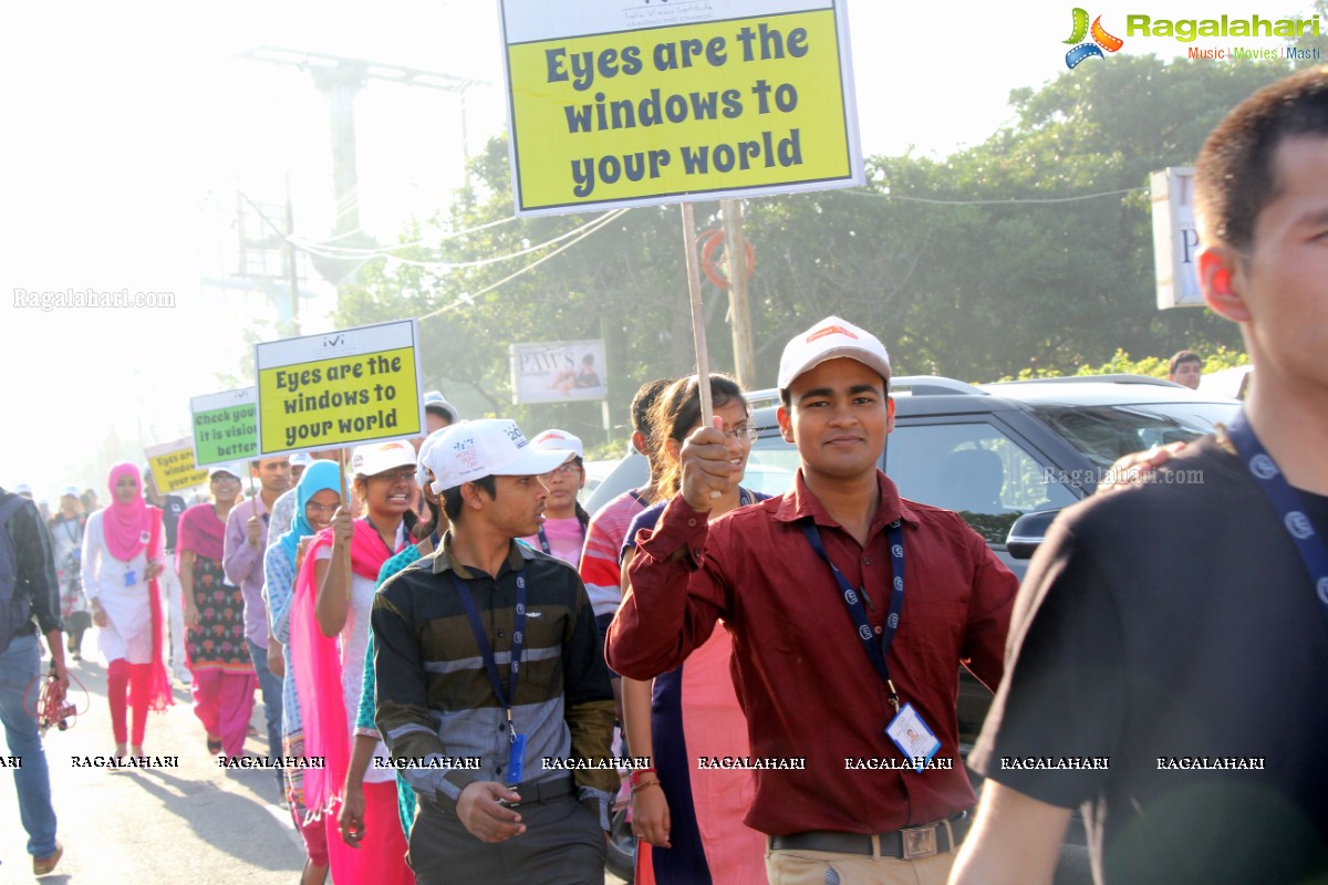 World Sight Day Walk at KBR Park, Hyderabad
