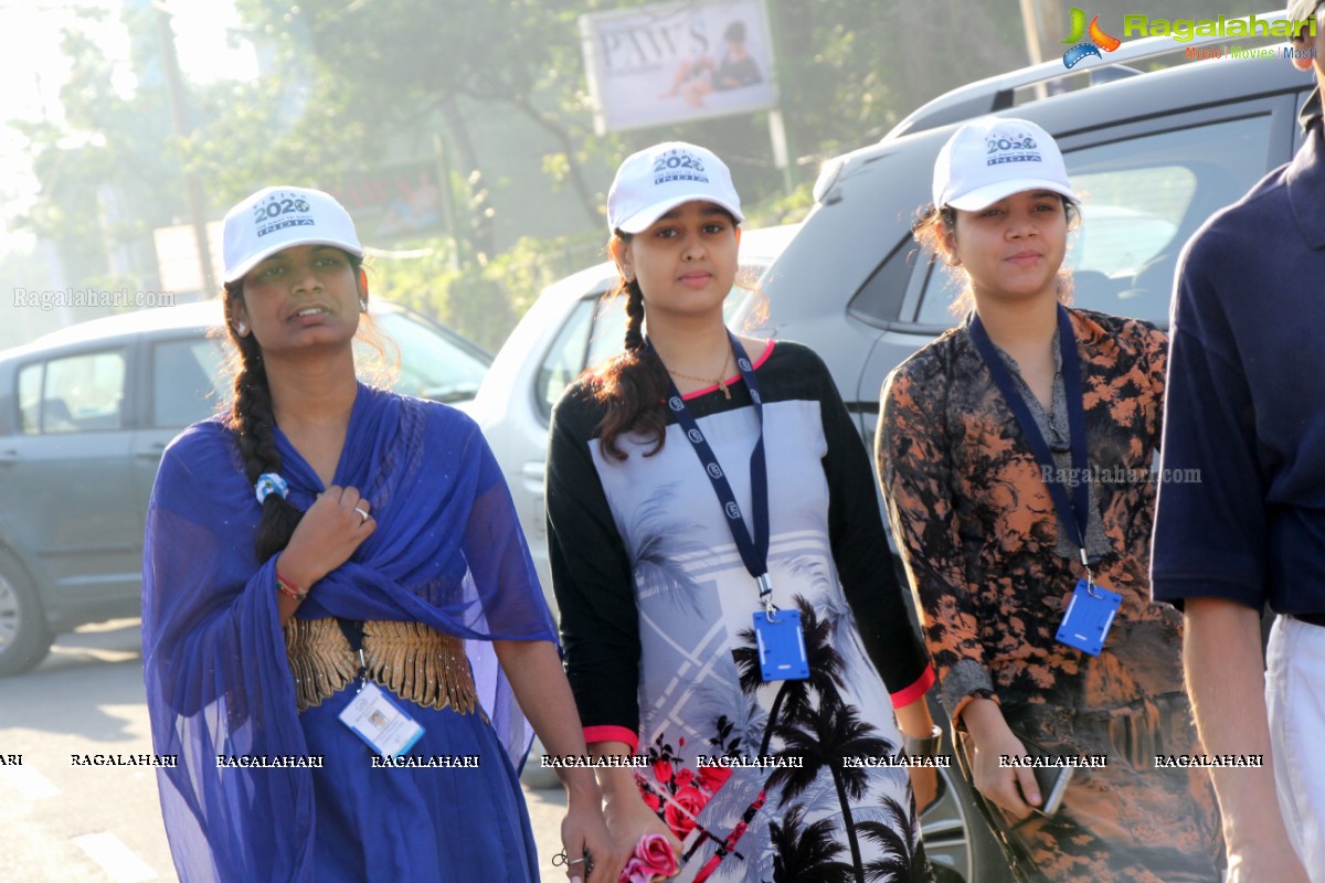 World Sight Day Walk at KBR Park, Hyderabad