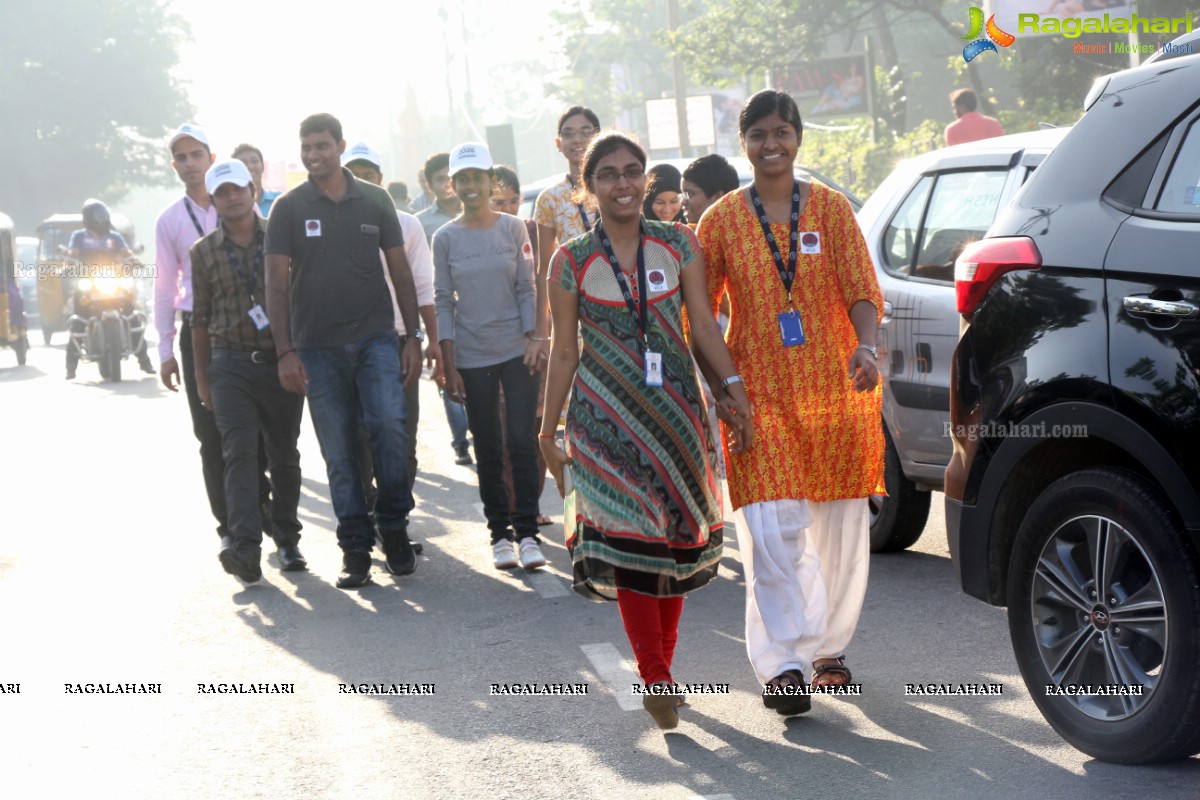 World Sight Day Walk at KBR Park, Hyderabad