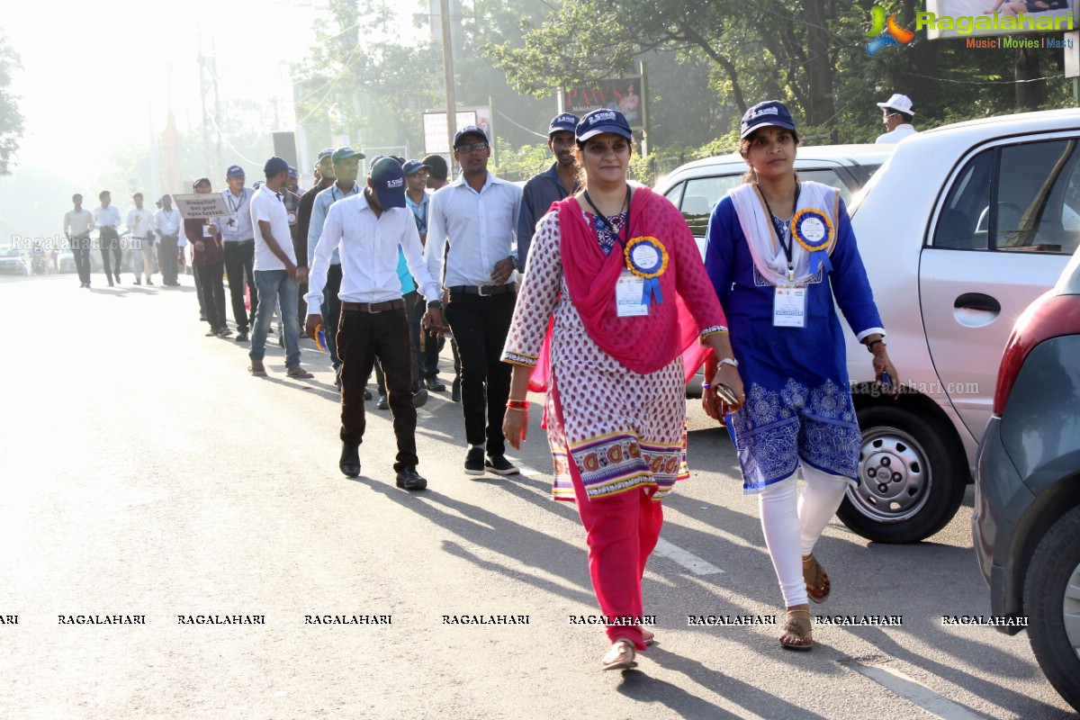 World Sight Day Walk at KBR Park, Hyderabad