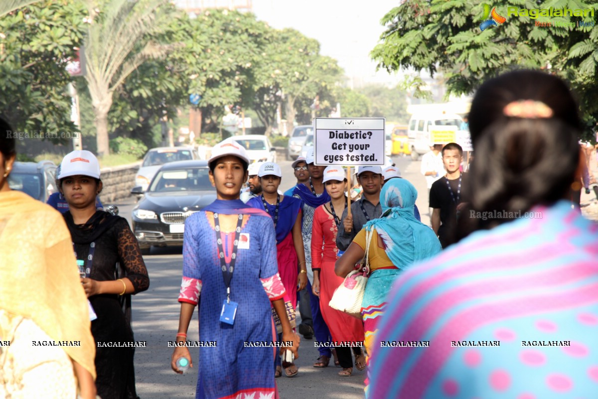 World Sight Day Walk at KBR Park, Hyderabad