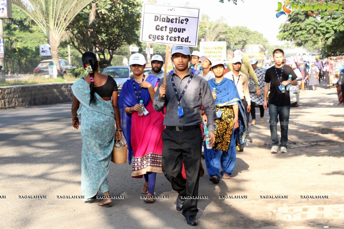 World Sight Day Walk at KBR Park, Hyderabad