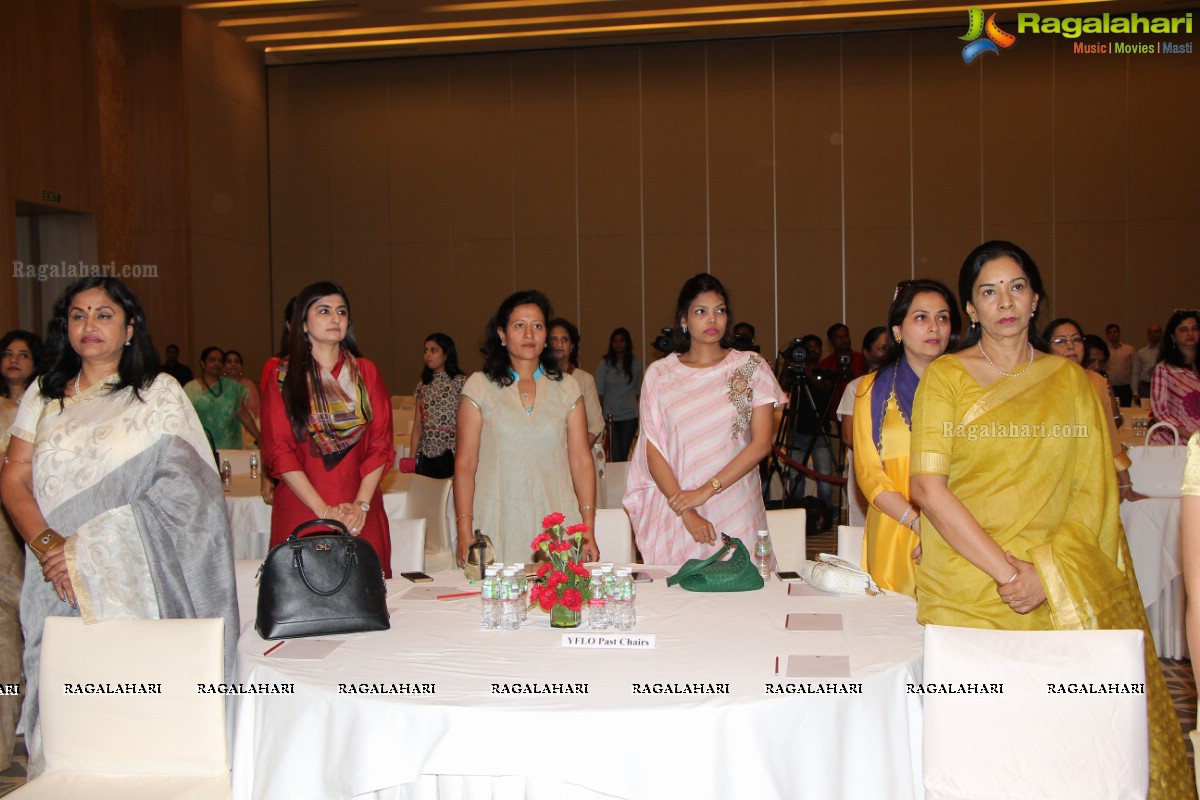 YFLO Interaction with Nidhi Swarup at Hotel Trident, Madhapur, Hyderabad