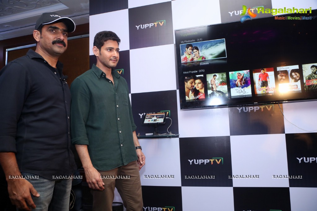 Yupp TV announces Mahesh Babu as The Brand Ambassador (Full Set)