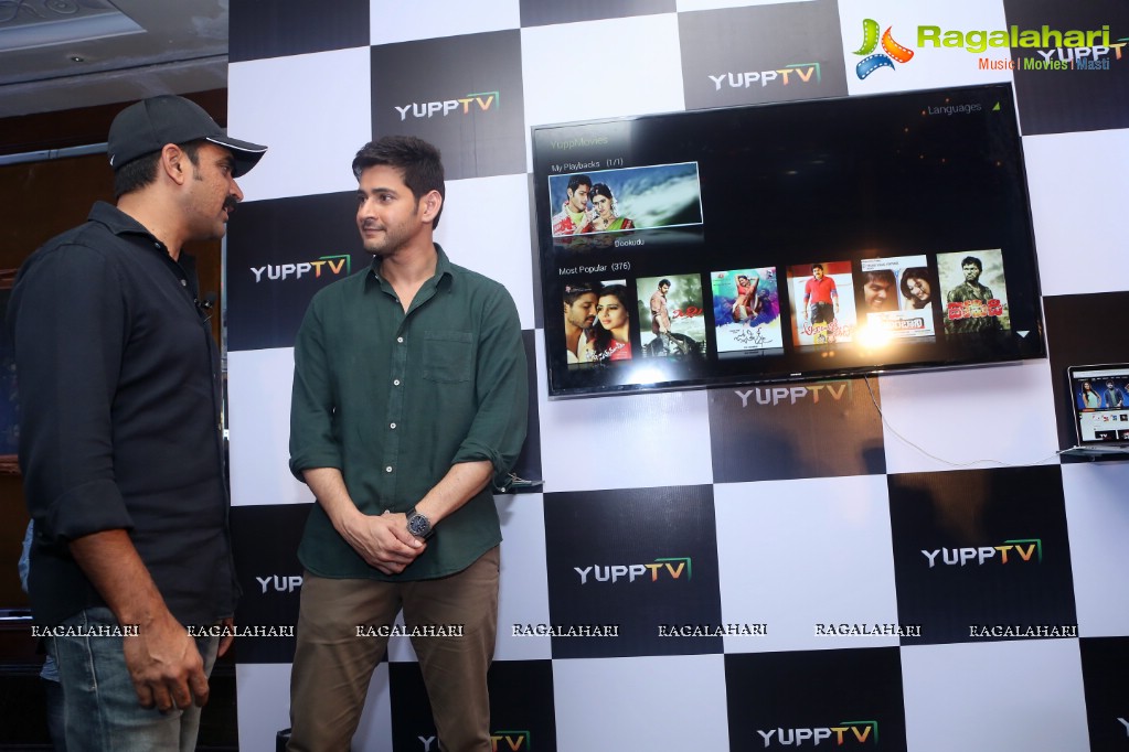 Yupp TV announces Mahesh Babu as The Brand Ambassador (Full Set)