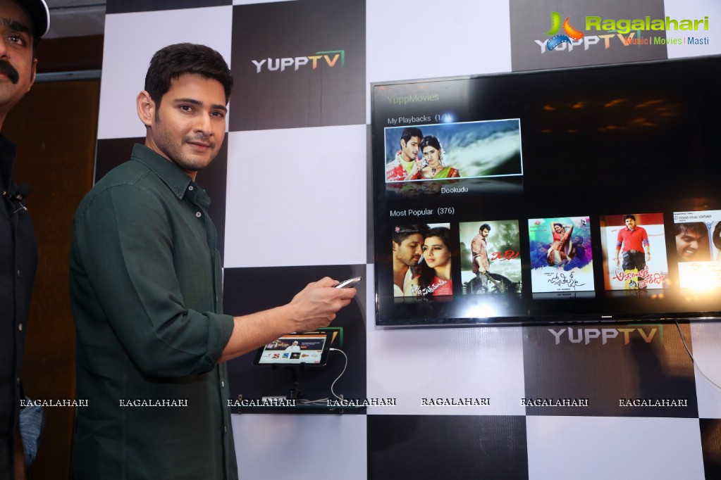 Yupp TV announces Mahesh Babu as The Brand Ambassador (Full Set)