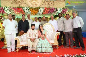 Bhupal Raju-Manogna Wedding Reception