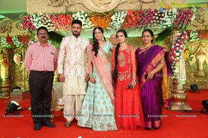 Bhupal Raju-Manogna Wedding Reception