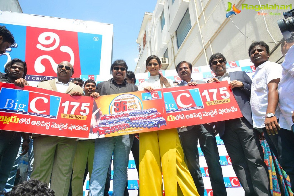 Big C Lucky Draw by Rakul Preet Singh, Nellore