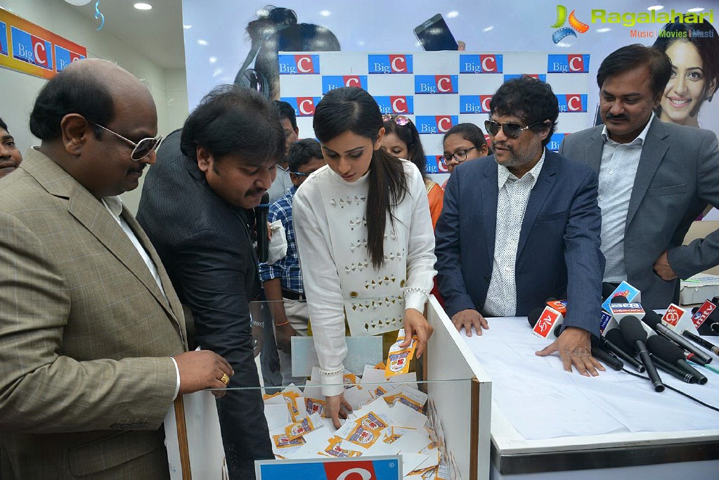 Big C Lucky Draw by Rakul Preet Singh, Nellore