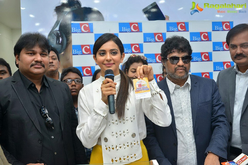 Big C Lucky Draw by Rakul Preet Singh, Nellore