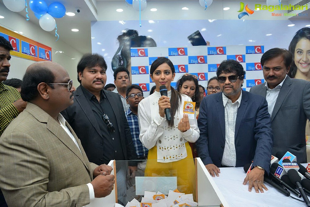 Big C Lucky Draw by Rakul Preet Singh, Nellore