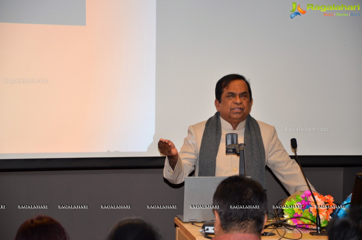 Felicitation to Brahmanandam by South Asia Center - University of Washington, USA