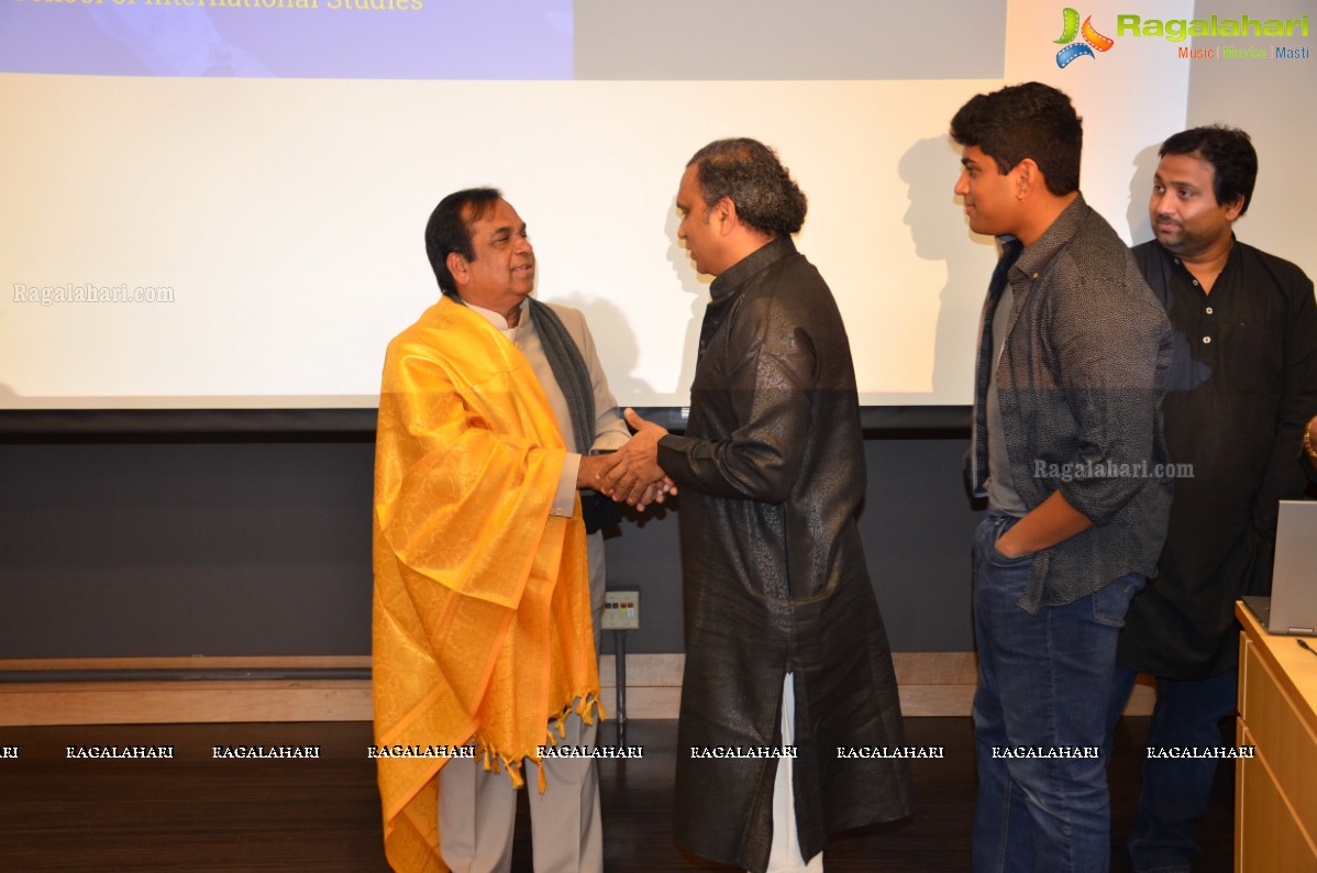 Felicitation to Brahmanandam by South Asia Center - University of Washington, USA