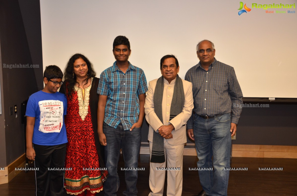 Felicitation to Brahmanandam by South Asia Center - University of Washington, USA