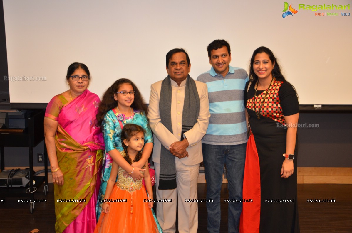 Felicitation to Brahmanandam by South Asia Center - University of Washington, USA