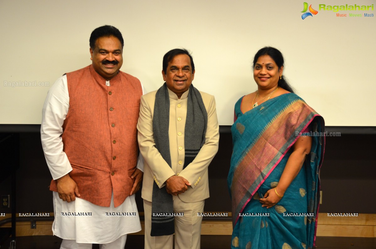 Felicitation to Brahmanandam by South Asia Center - University of Washington, USA