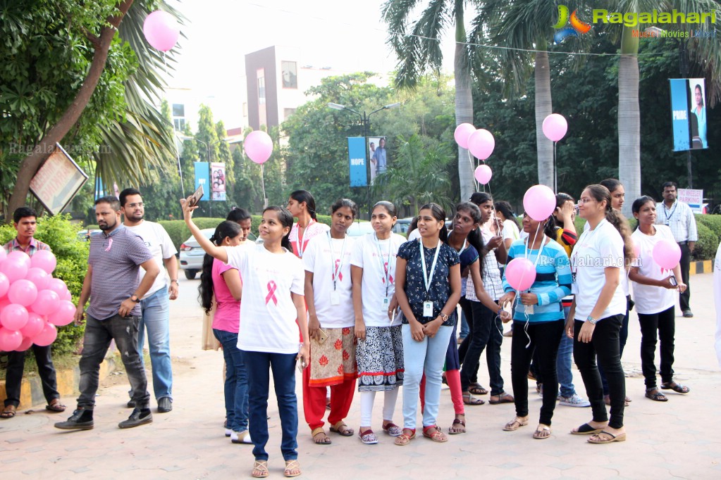 Breast Cancer Day’17 Awareness Walkathon at Aware Gleneagles Global Hospitals, L.B.Nagar