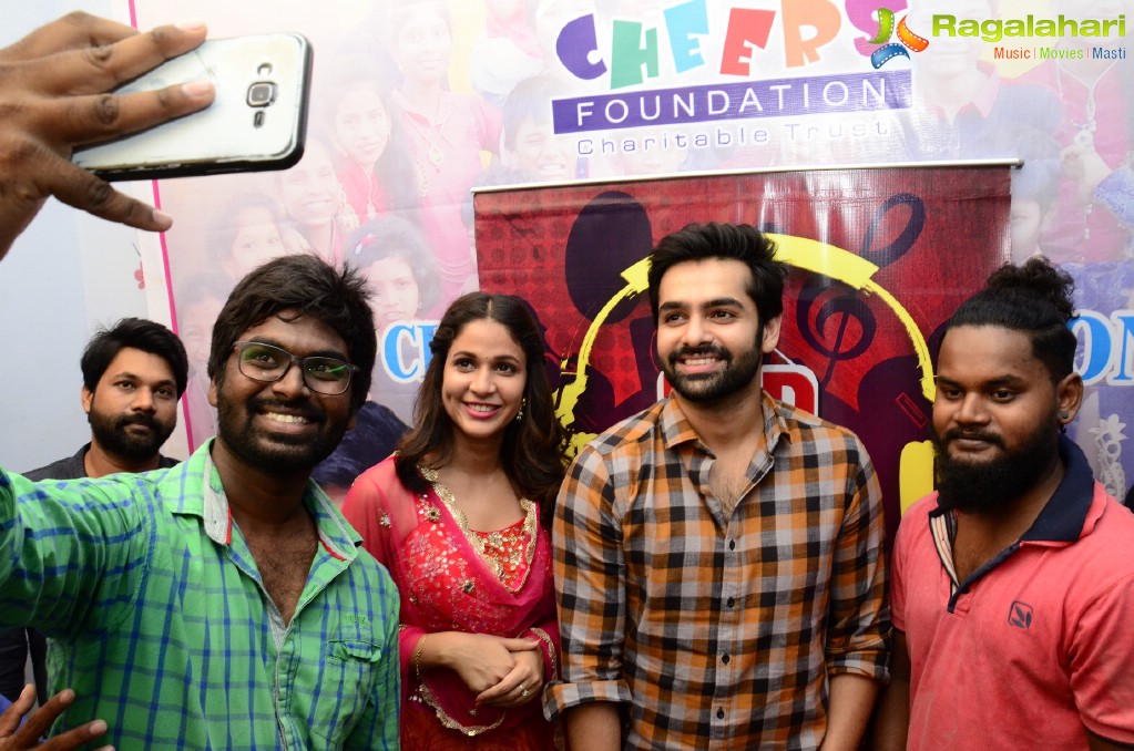 Ram, Lavanya Tripathi at Cheers Foundation