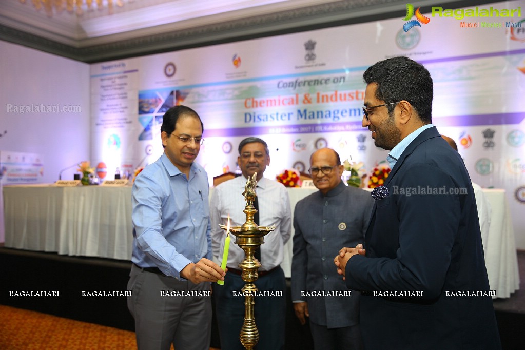 Inauguration of the Chemical & Industrial Disaster Management Conference (CIDM) at ITC Kakatiya