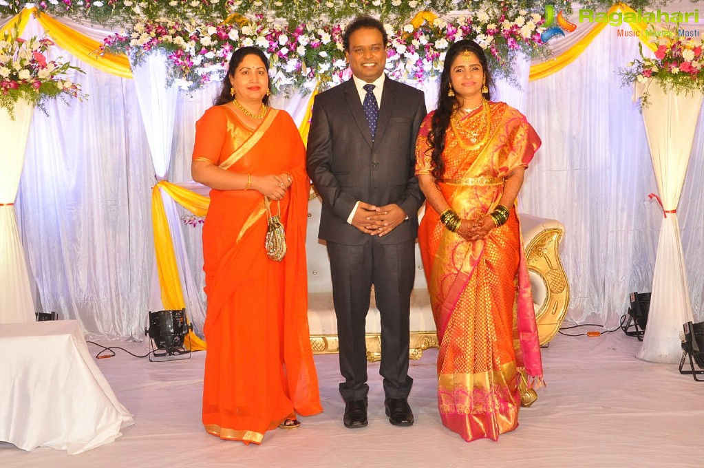 Comedian Harish Wedding Reception