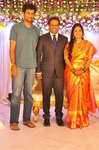 Comedian Harish Wedding Reception