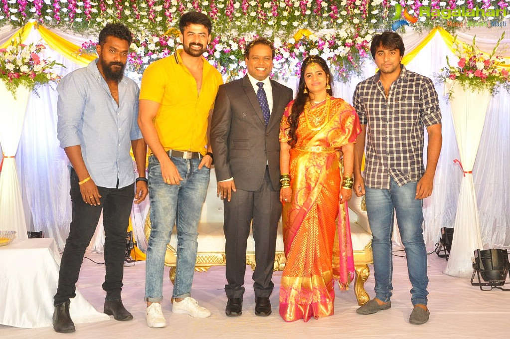 Comedian Harish Wedding Reception