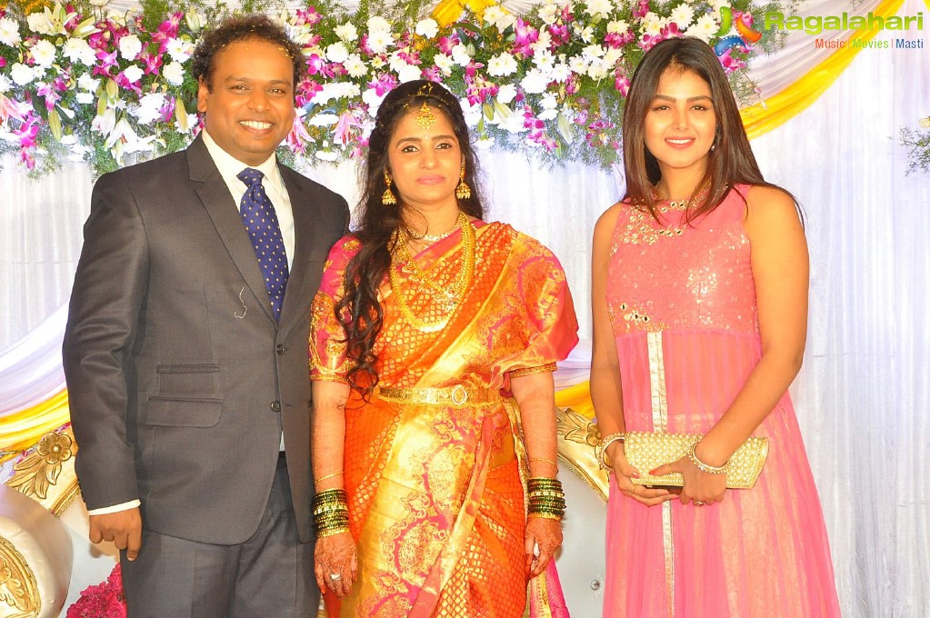 Comedian Harish Wedding Reception