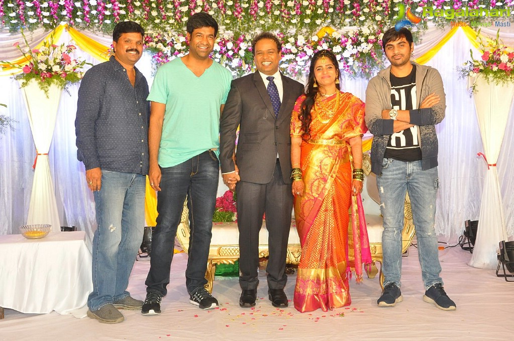 Comedian Harish Wedding Reception