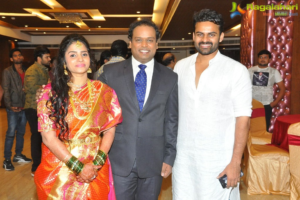 Comedian Harish Wedding Reception