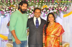 Comedian Harish Wedding Reception