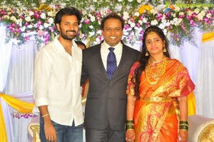 Comedian Harish Wedding Reception