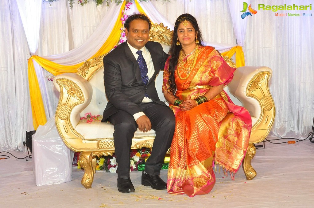 Comedian Harish Wedding Reception