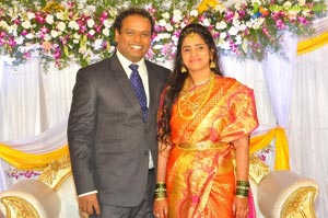 Comedian Harish Wedding Reception