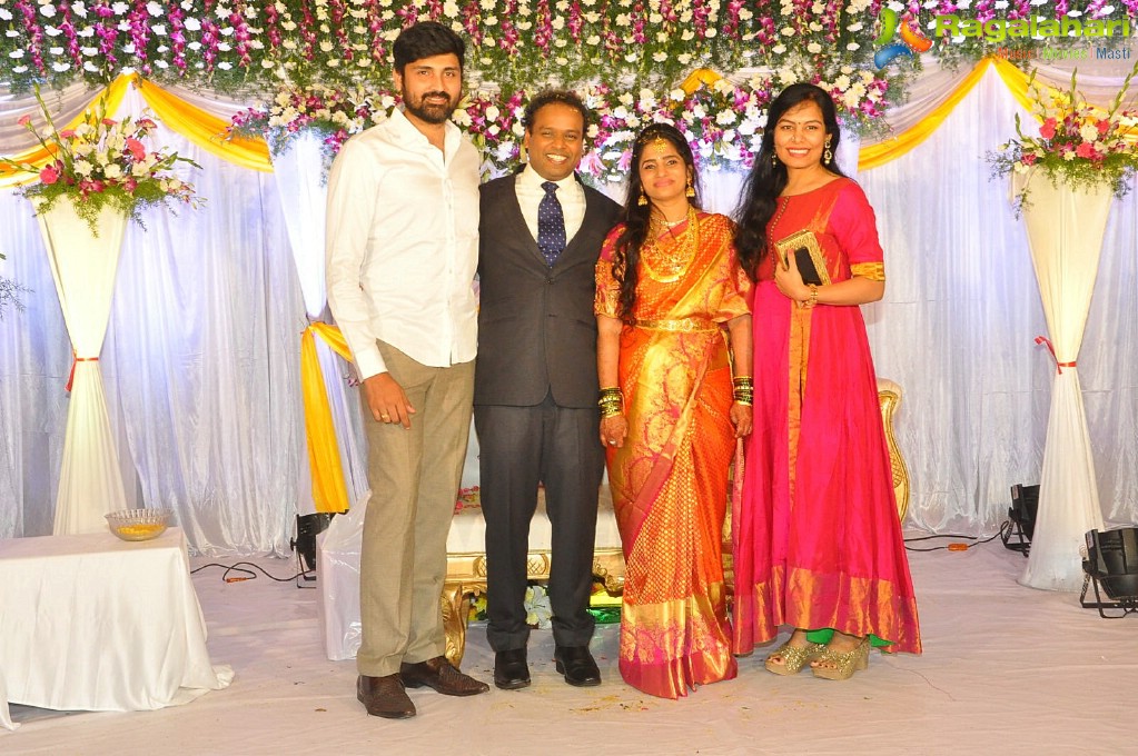 Comedian Harish Wedding Reception