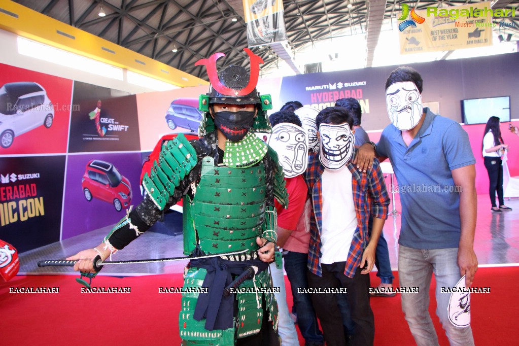 Hyderabad Comic Con 2017 at HICC