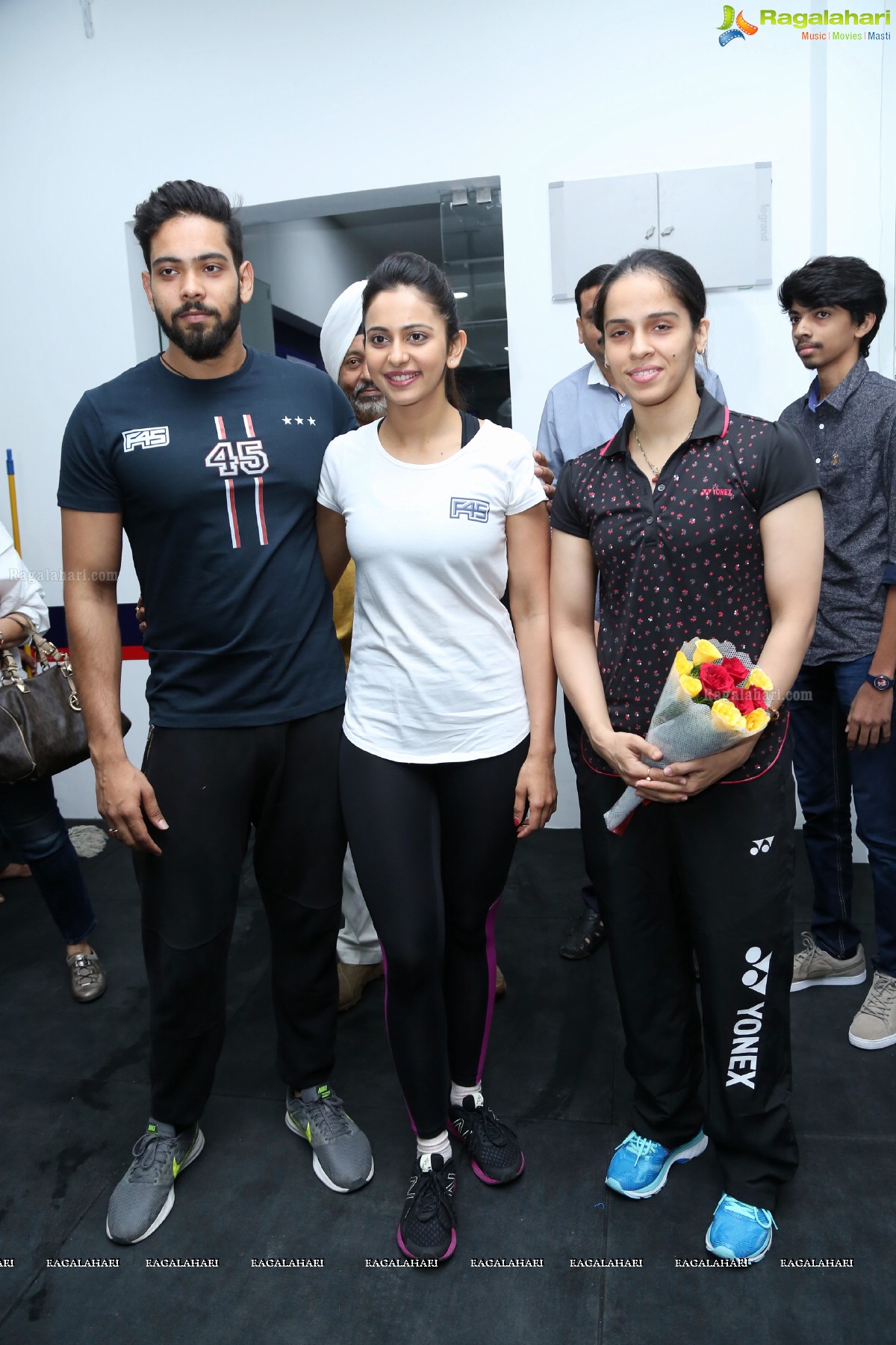 Grand Launch of F45 Gym by Rakul Preet Singh and Saina Nehwal at Kokapet, Hyderabad