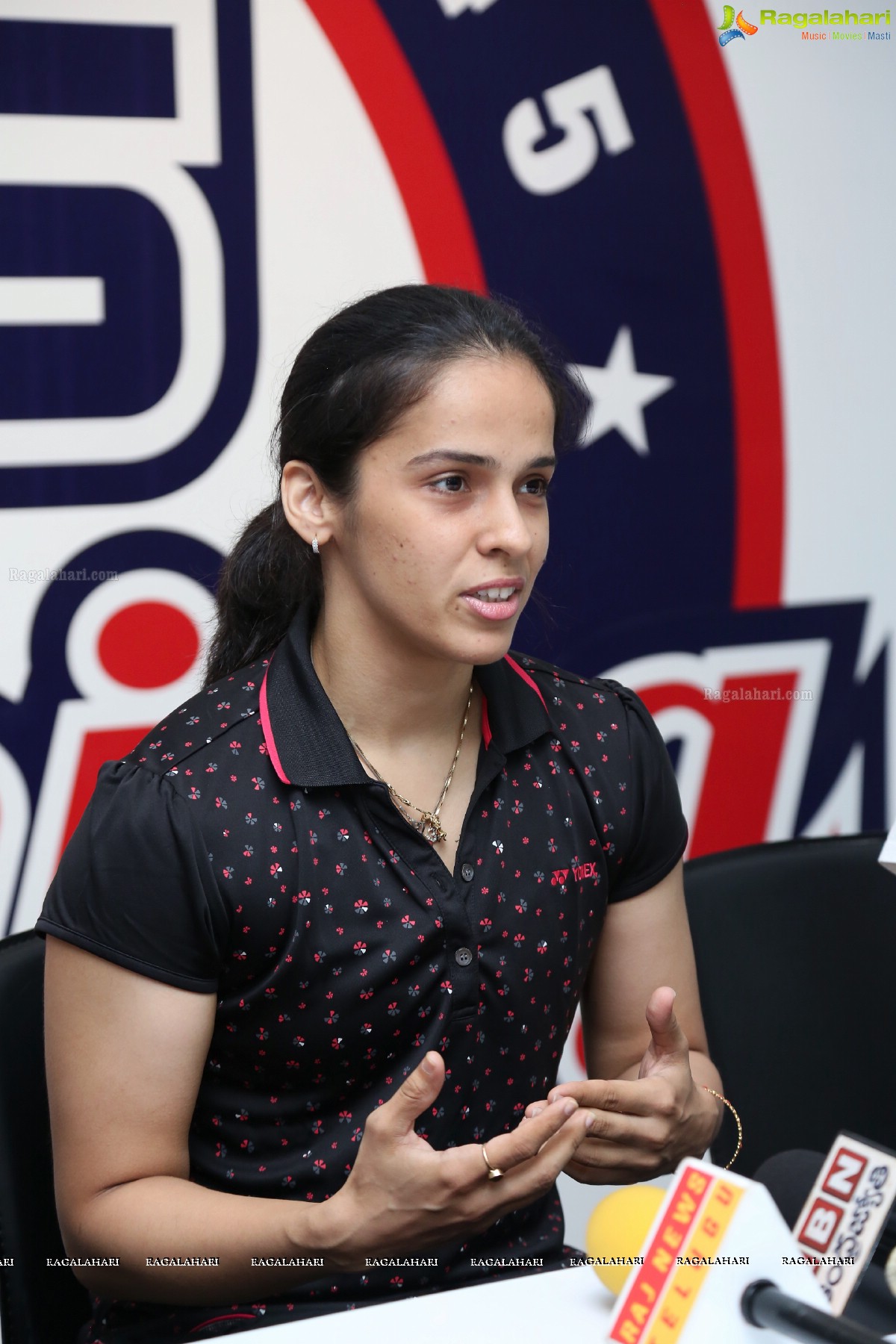 Grand Launch of F45 Gym by Rakul Preet Singh and Saina Nehwal at Kokapet, Hyderabad