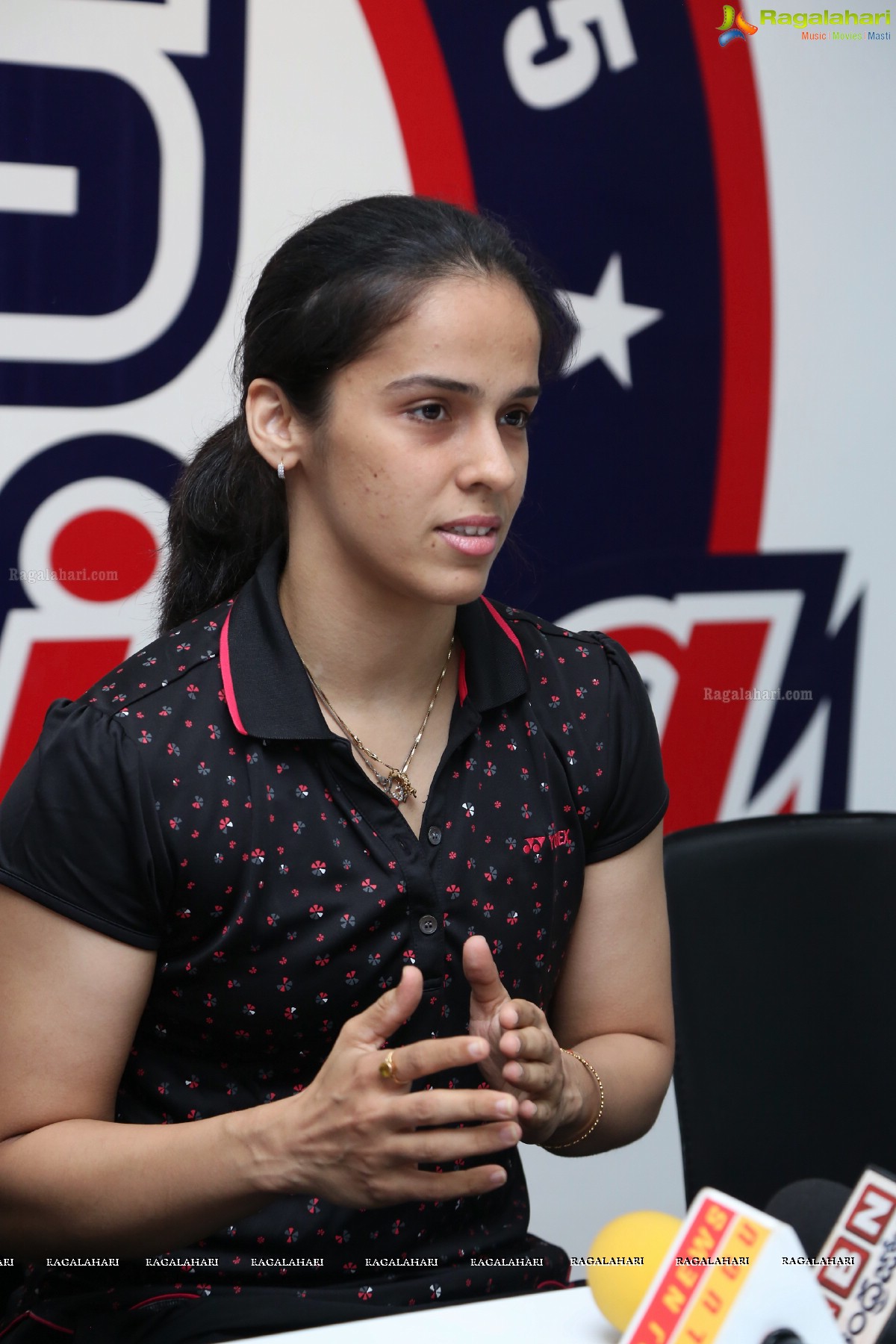 Grand Launch of F45 Gym by Rakul Preet Singh and Saina Nehwal at Kokapet, Hyderabad