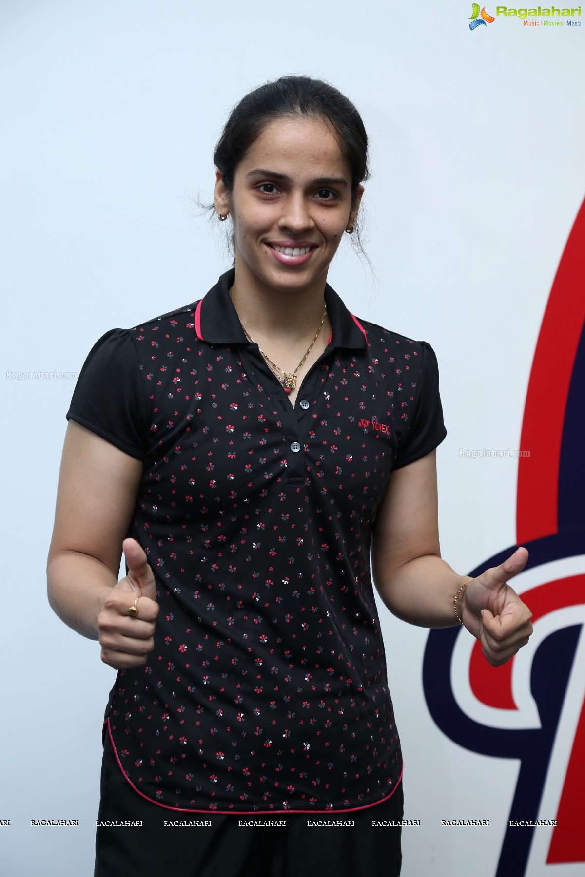 Grand Launch of F45 Gym by Rakul Preet Singh and Saina Nehwal at Kokapet, Hyderabad