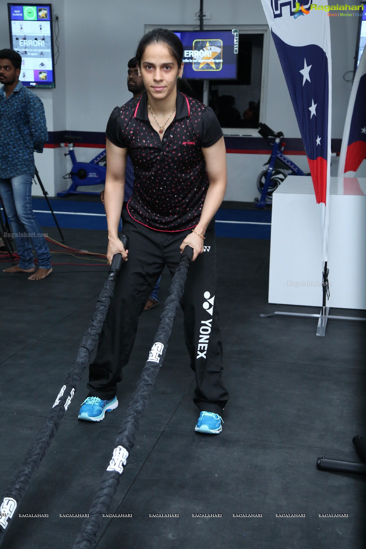 Grand Launch of F45 Gym by Rakul Preet Singh and Saina Nehwal at Kokapet, Hyderabad