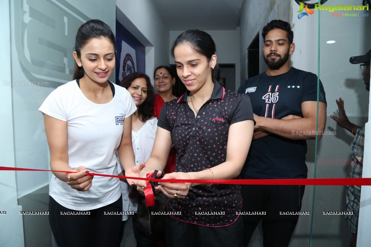 Grand Launch of F45 Gym by Rakul Preet Singh and Saina Nehwal at Kokapet, Hyderabad
