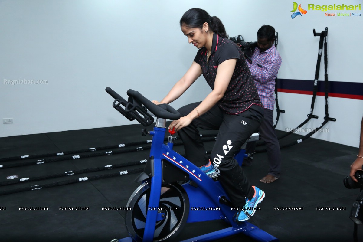 Grand Launch of F45 Gym by Rakul Preet Singh and Saina Nehwal at Kokapet, Hyderabad