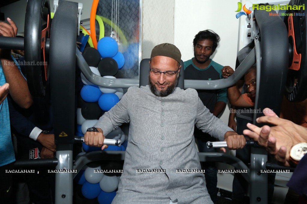 Asaduddin Owaisi inaugurates F1 Fitness One at Moosa Ram Bagh, Hyderabad