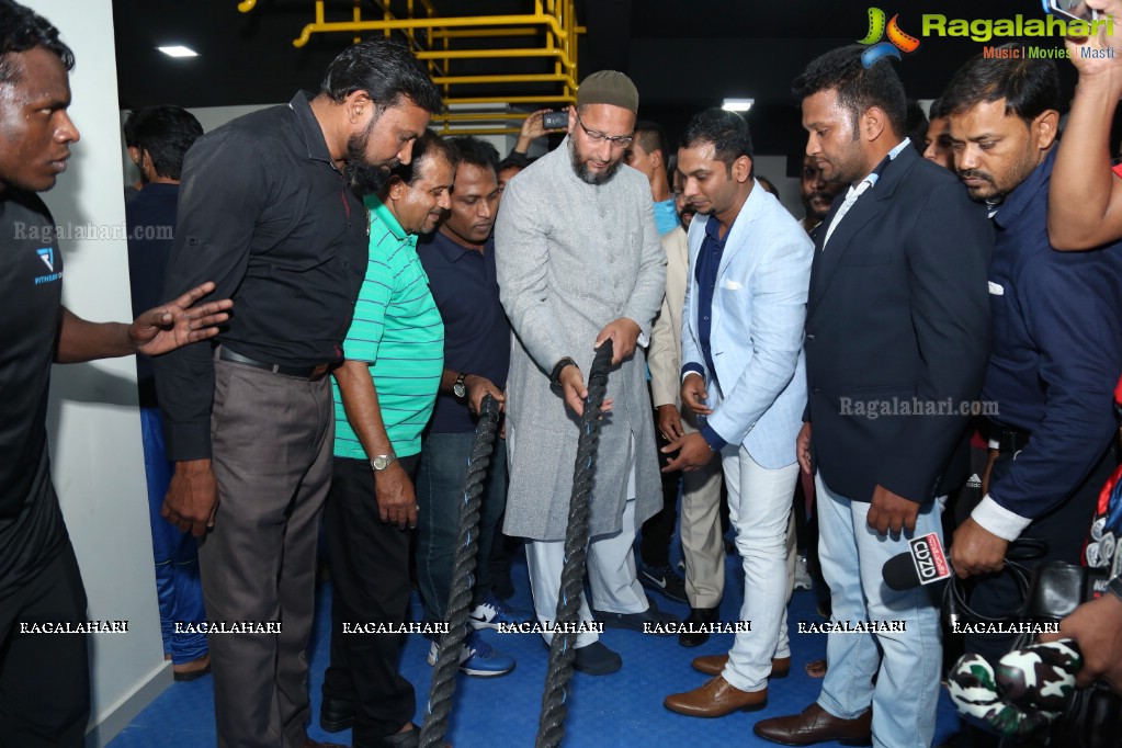 Asaduddin Owaisi inaugurates F1 Fitness One at Moosa Ram Bagh, Hyderabad