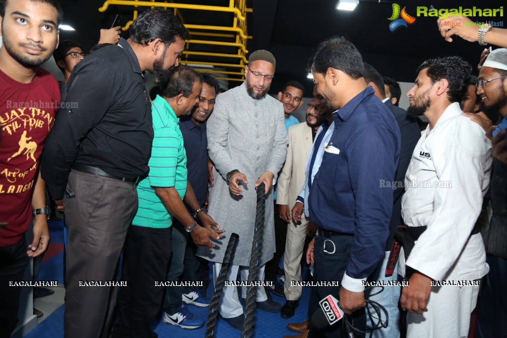 Asaduddin Owaisi inaugurates F1 Fitness One at Moosa Ram Bagh, Hyderabad