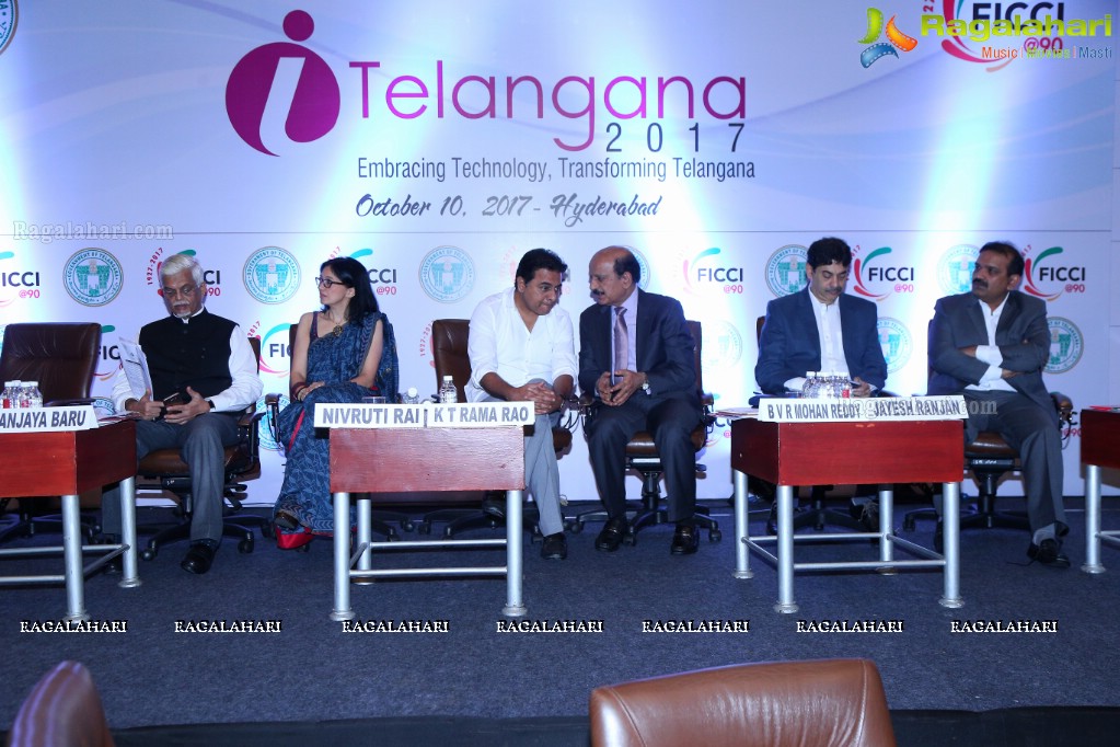i-Telangana 2017 by FICCI & Dept. of IT, Electronics & Communication Government of Telangana at HICC
